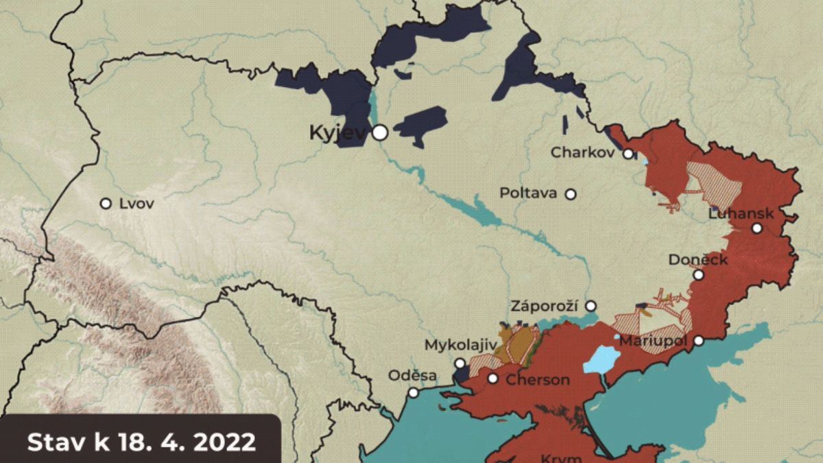 Ruská armáda ohlásila záměr okupovat jižní pás Ukrajiny až k Podněstří